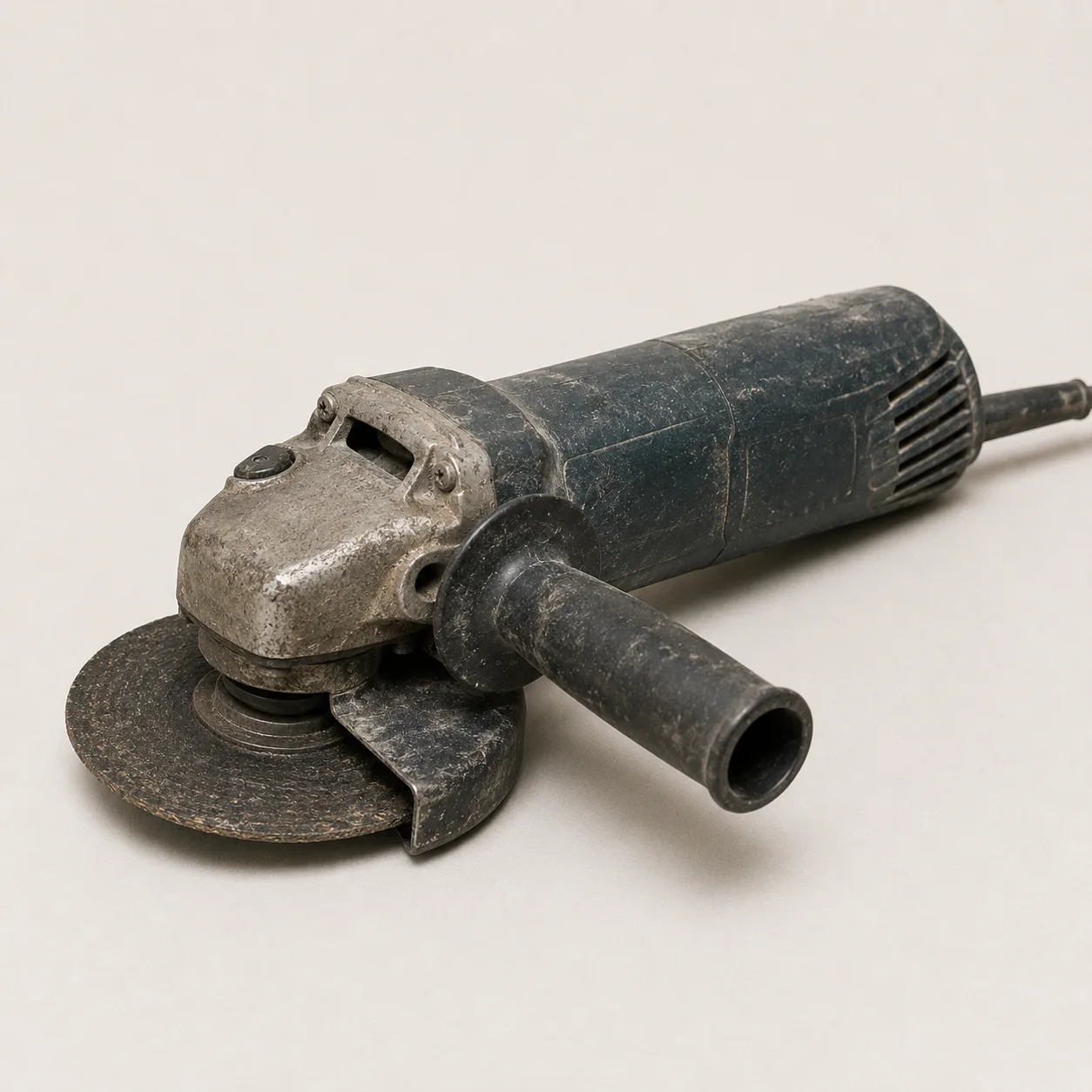 An angle grinder power tool of the kind testimony says was used to cut open the Port Shepstone evidence safe in the weekend 'grinder heist' of seized cocaine, examined by the Madlanga Commission.