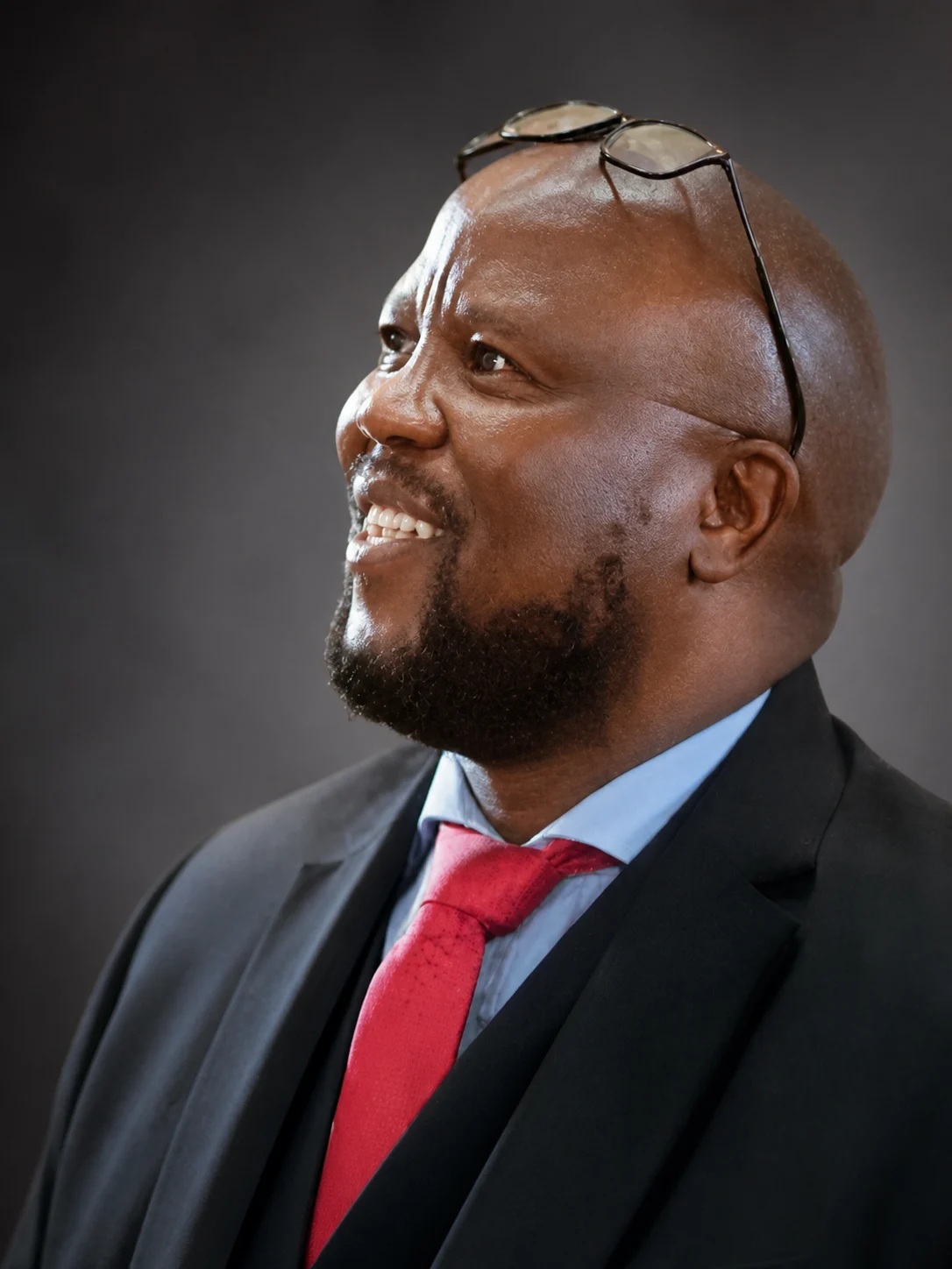 Portrait of Warrant Officer Marumo Magane, Analyst, SAPS - Madlanga Commission