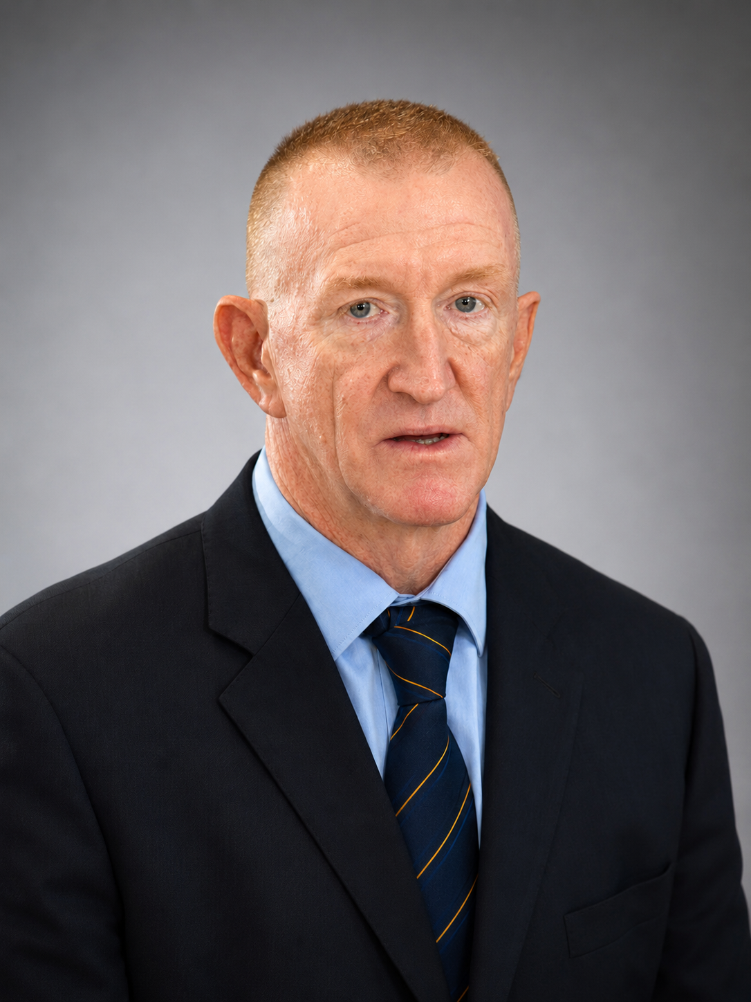 Portrait of Warrant Officer Karl Sander, Hawks narcotics investigator - Madlanga Commission
